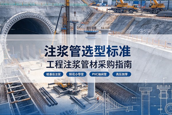 高青注浆管选型标准
